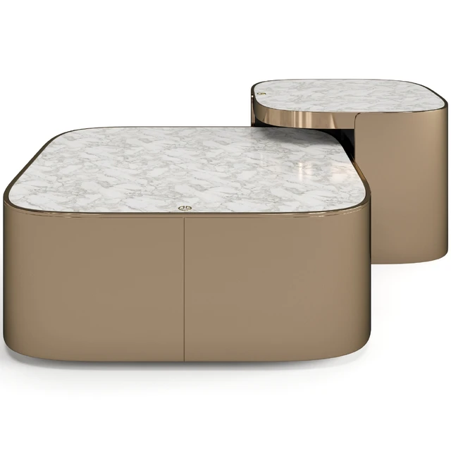 Luxence Luxury Living Parsons coffee tables set — Скачать
