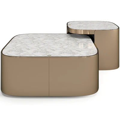 Luxence Luxury Living Parsons coffee tables set — Вид 4
