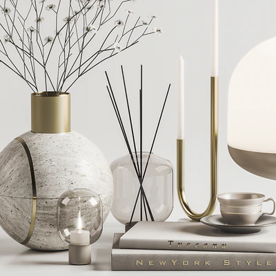 Decoration Set 001-Hauri Candleholder Arche Collection Curiosity objects — Вид 5
