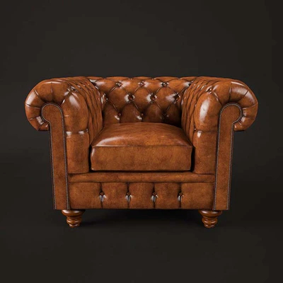 Cromwell Chesterfield Chair — Ver 3