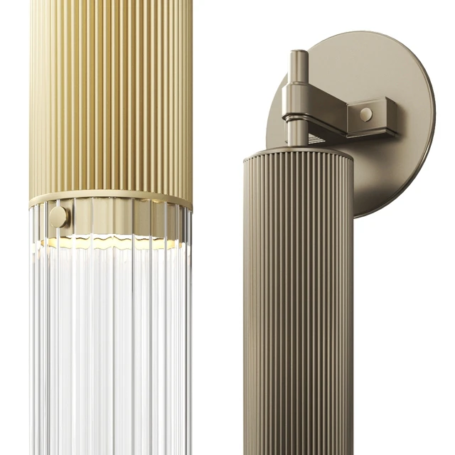 Flume Wall Light Bronze by J.Adams Co — Download