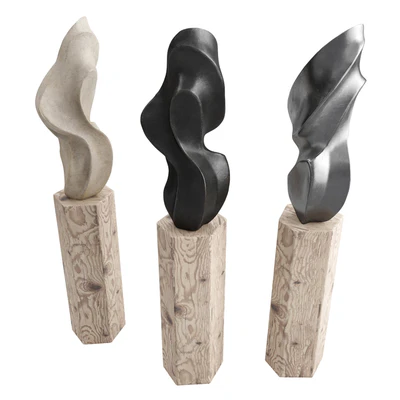 Tongue art sculpture — View 3