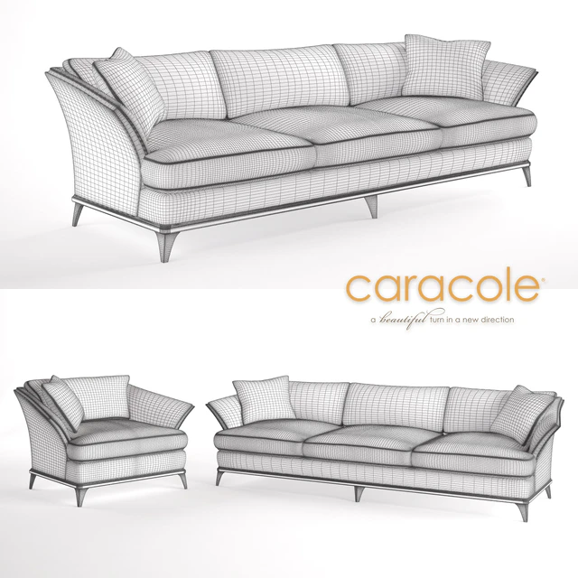 A SIMPLE LIFE chair and sofa by Caracole — Скачать