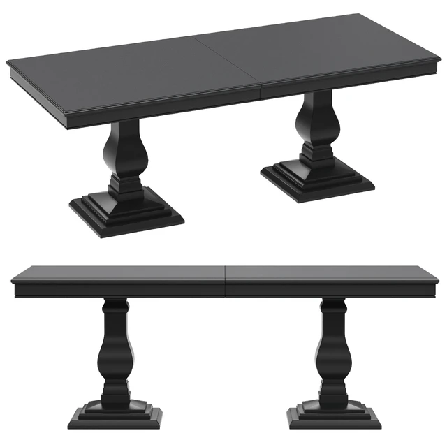 Dantone Home Rectangular folding dining table — Descargar