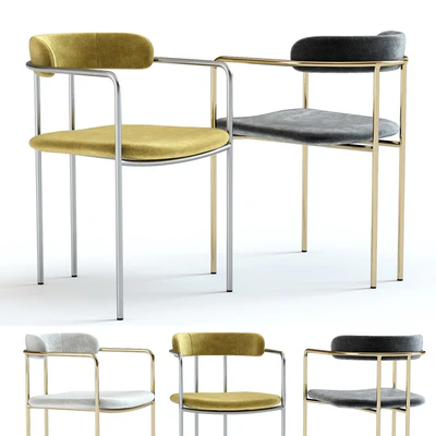 West Elm Lenox Dining Chair — Вид 1