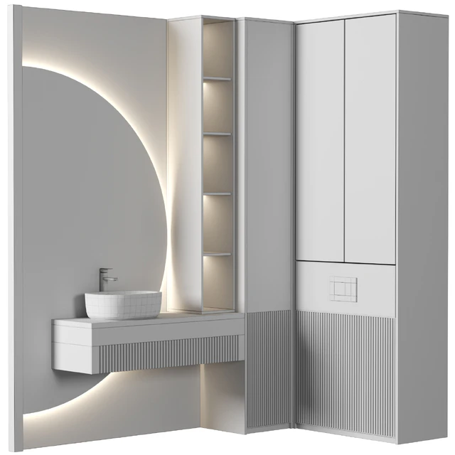 Bathroom Furniture 052 — Descargar