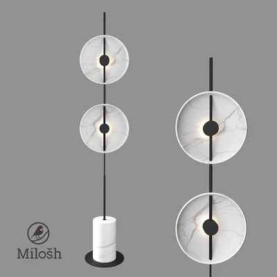 om FLOOR LAMP MILOSH TENDENCE 0751FL-2BK — Ver 1