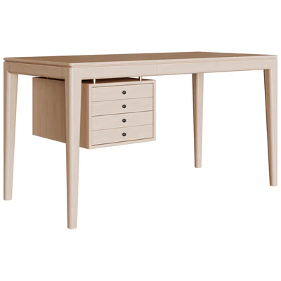 Стол Gela Walnut Solid Wood Desk — Вид 1