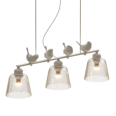 Подвесной светильник provence bird pendant line 3 — Ver 5