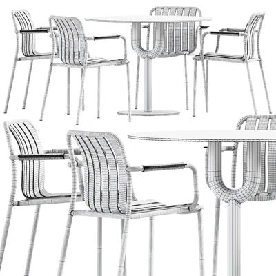 Piper Pedestal Table by DesignByThem and Trocadero Armchair by Talenti — Ver 5