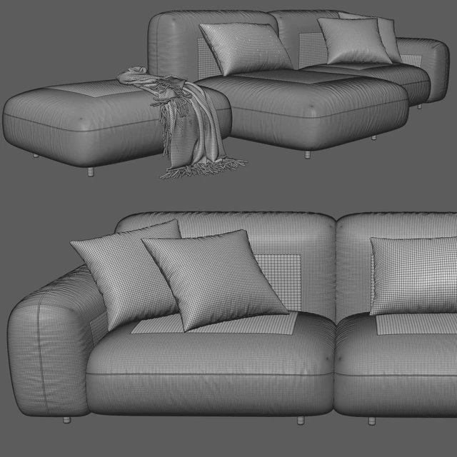 Arflex Tokio Sofa — Descargar