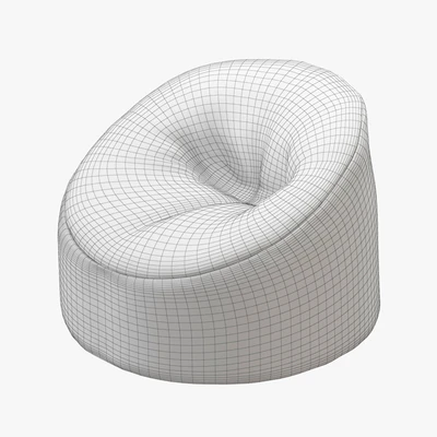 Sheepskin Beanbag Gray — Вид 2