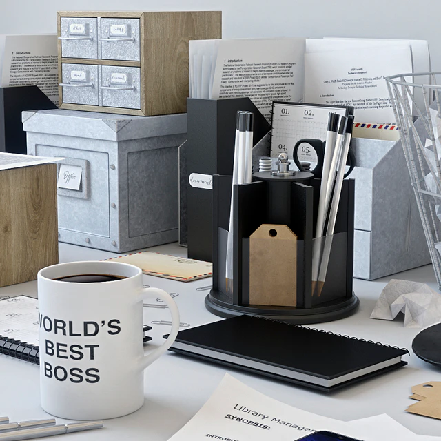 Office Supplies Set — Descargar