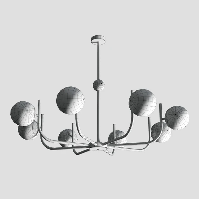 Maytoni Pendant Lamp Rendez-vous gold & black — Descargar