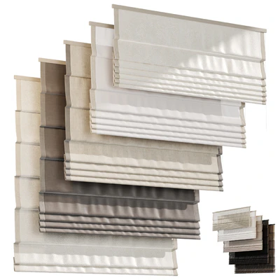 Roman curtains 03, Roman curtains — Ver 1