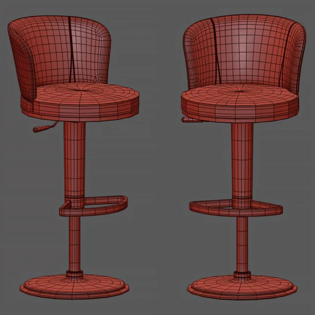 Giorgetti bar stool Ode — Descargar