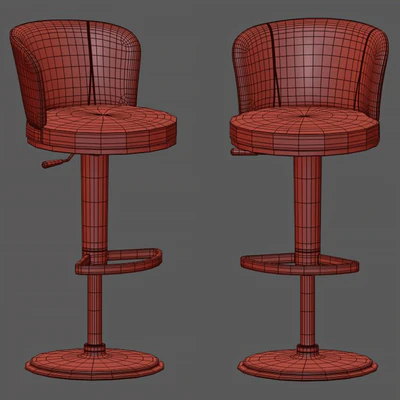 Giorgetti bar stool Ode — Ver 2