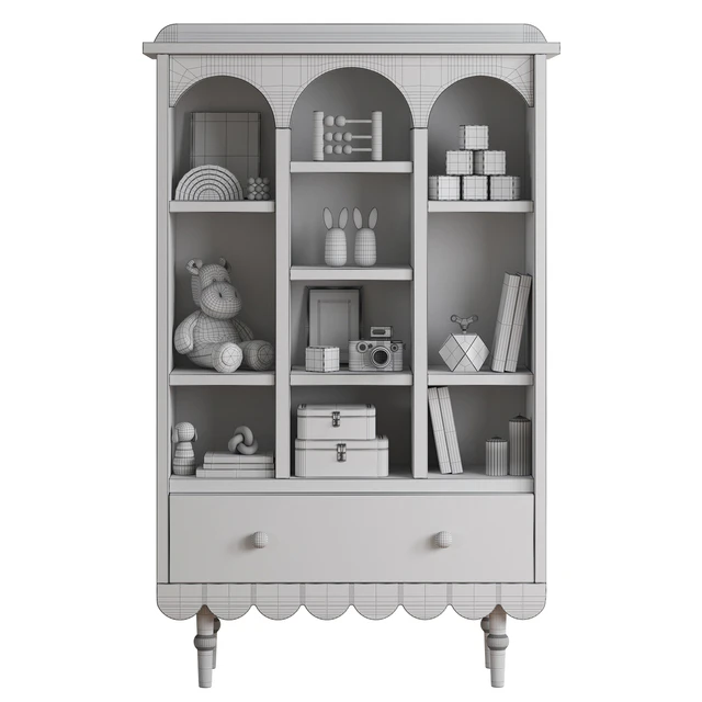 Retro Babushka Bookshelf — Descargar
