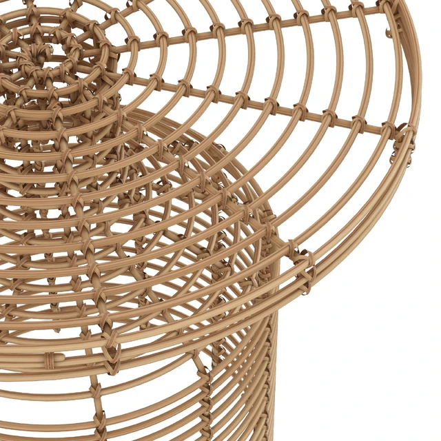 House doctor rattan side table nature — Descargar