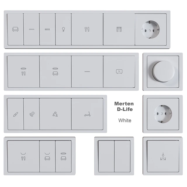 Schneider Electric sockets and switches with markings — Descargar