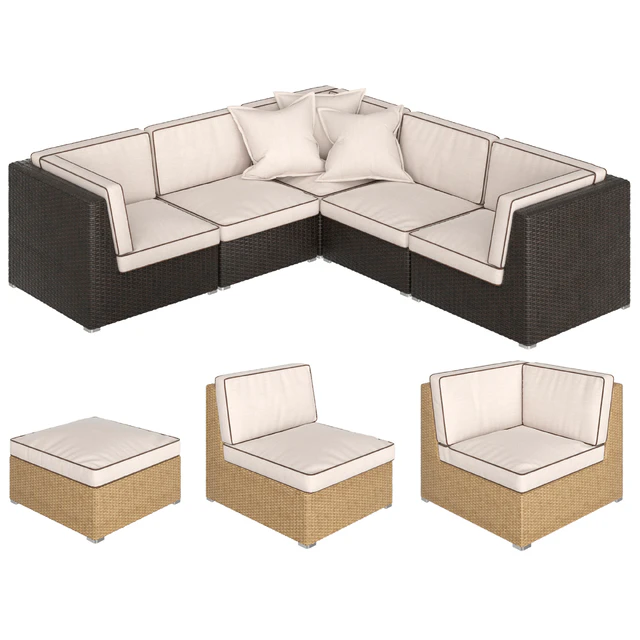 Outdoor Modular Furniture Skyline Design — Скачать
