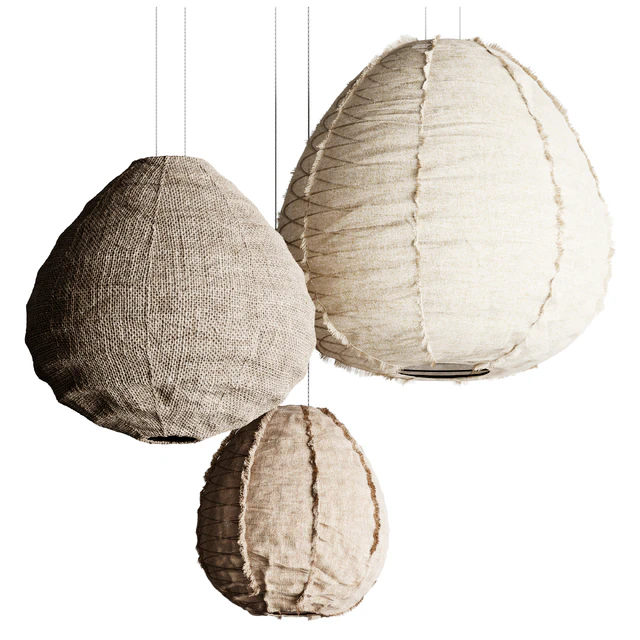 Suspension en lin Wabi Sabi Beige — Скачать