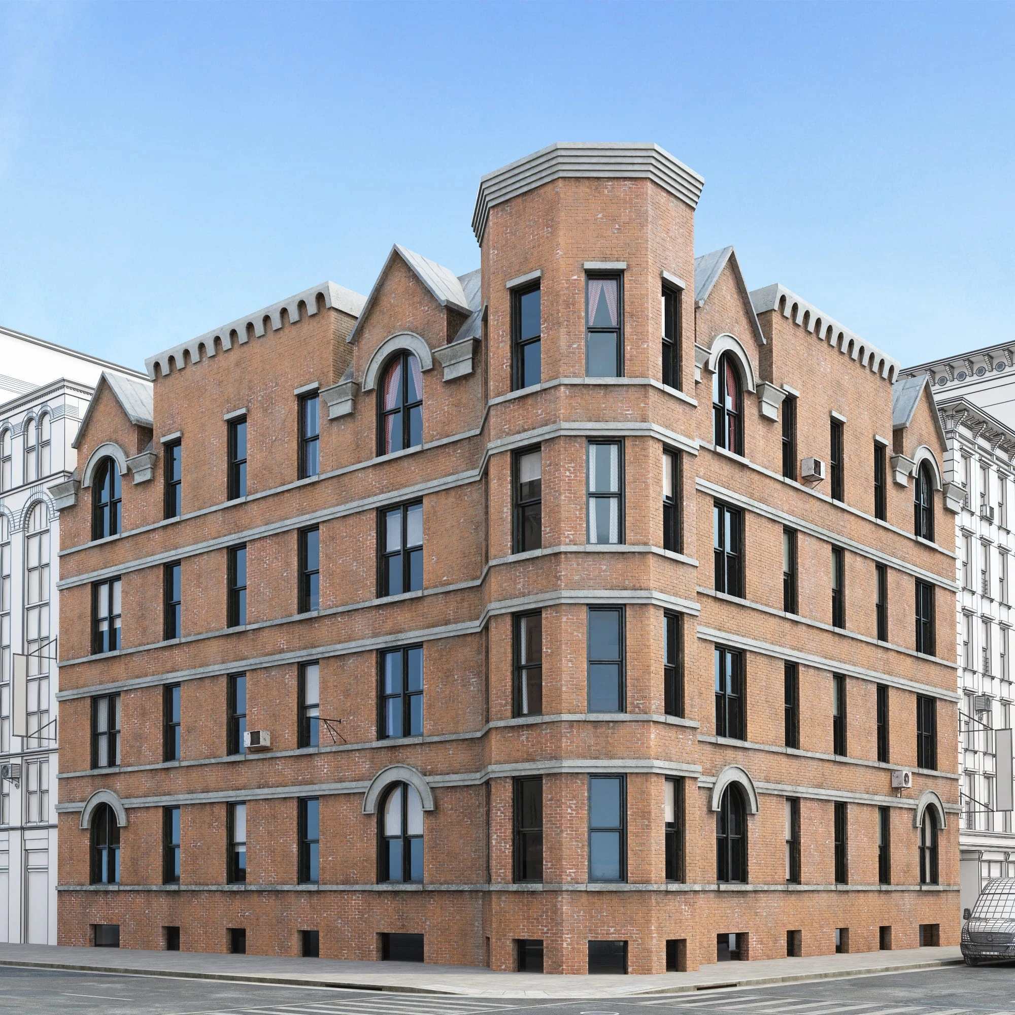 new york style buildings 003 — Скачать