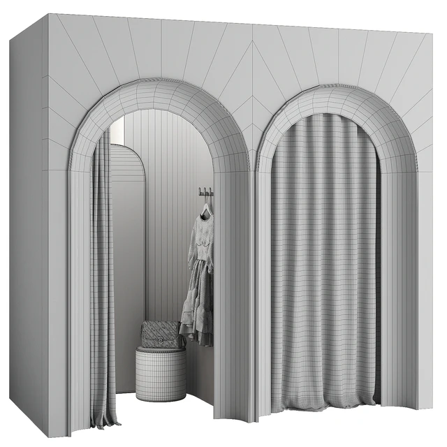 Fitting room for a clothing store 001 KM — Descargar