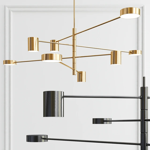 Sputnik Ambient 8 & 12 Lights Chandelier — Скачать