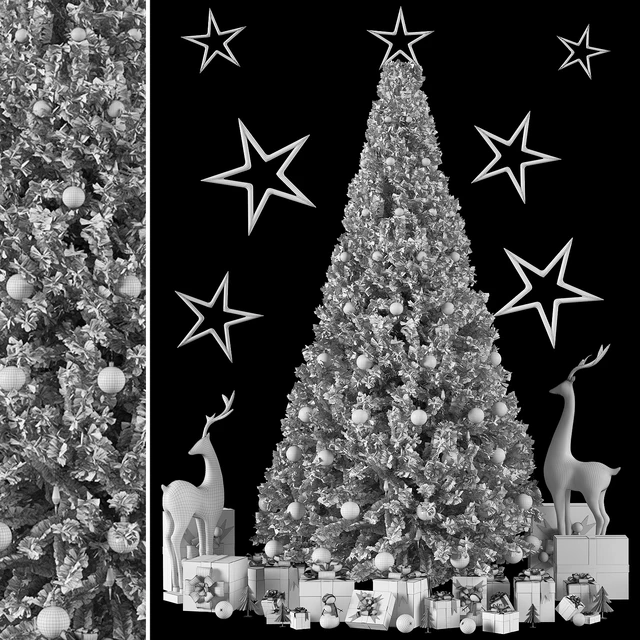 Christmas Tree 01 for Corona — Скачать