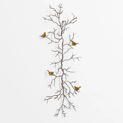 Decor wall metal "Branch" — Ver 1