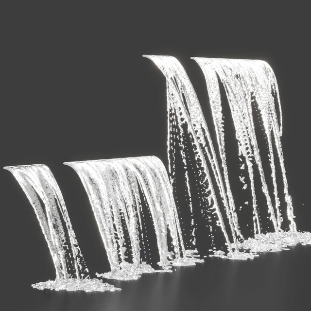 Water jets of waterfalls — Descargar