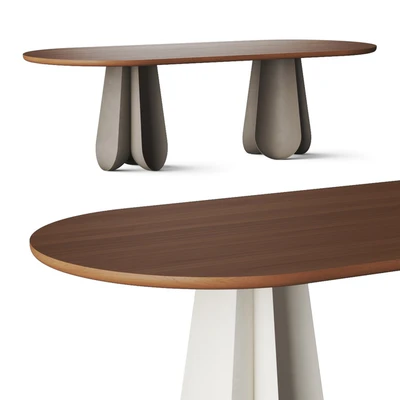 Emmanuel Levet Stenne Dress Up Oblongue Dining Table — Вид 4