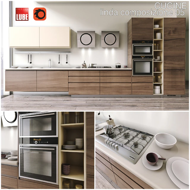Kitchen CUCINE LUBE linda — Descargar