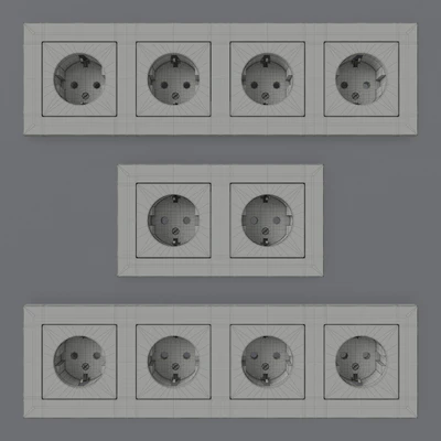Sockets and switches Schneider Electric Atlas Design Nature — Ver 4