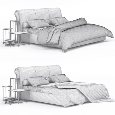 Alfred Leather Bed | Baxter — Ver 2