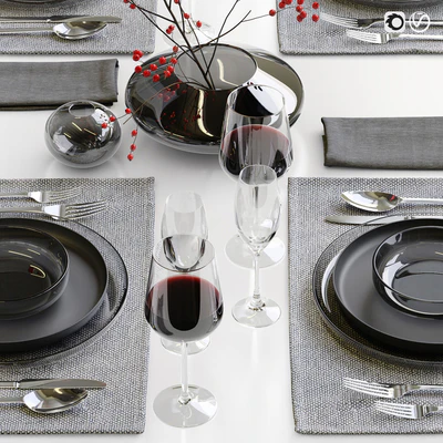 Сервировка стола / Table setting 42 — Вид 2