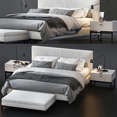 BED BY MINOTTI 5 — Ver 1