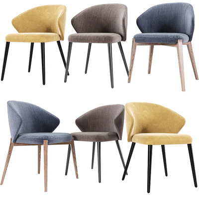 Ellen Dining Chair Astele Set 02 — Ver 1