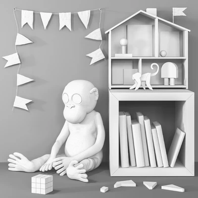 Toys and furniture SET 45 — Ver 2