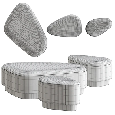 Island Pouf by Saba Italia — Ver 4