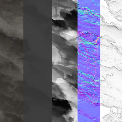 Rock cliff wall №6 — Ver 3