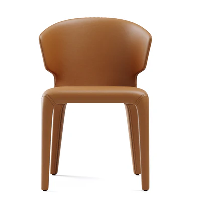 Zuster Husk Cassina Hola 367 Leather Dining Chair — Вид 4