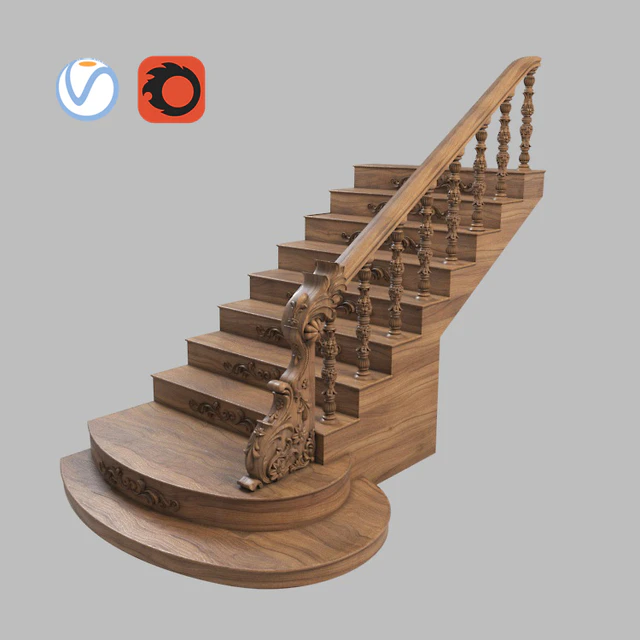 Stairs: Wooden — Descargar