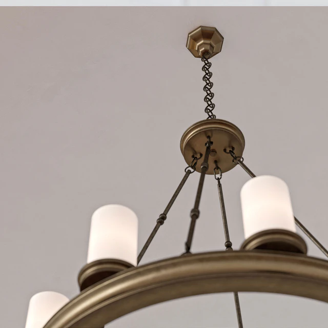 Pottery Barn Veranda Round Chandelier — Скачать