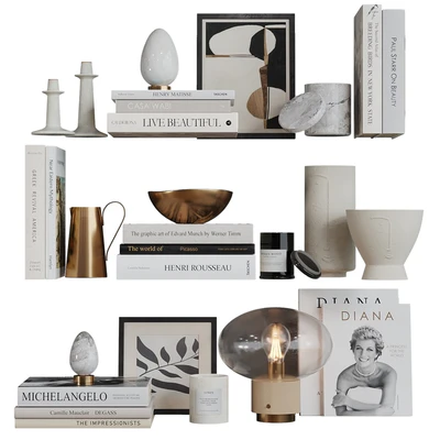 Decor shelf set 10 — Ver 1