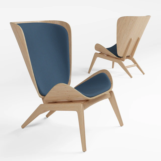 Oak armchair THE READER by VITA copenhagen — Скачать
