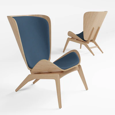 Oak armchair THE READER by VITA copenhagen — Скачать