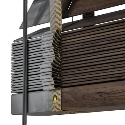 Wood Blind 1500mm — Ver 3