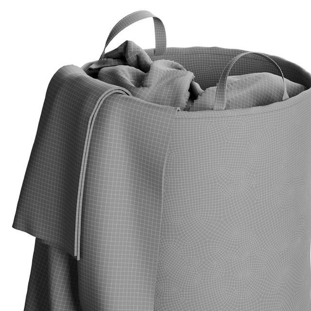 Leather laundry basket — Descargar
